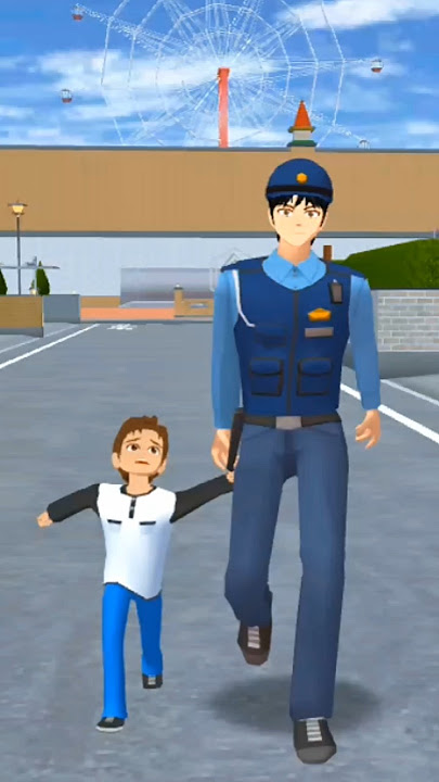 Polisi memvaksinasi Yuta 😂🤣 #funny #sakuraschoolsimulator #viralshortvideo