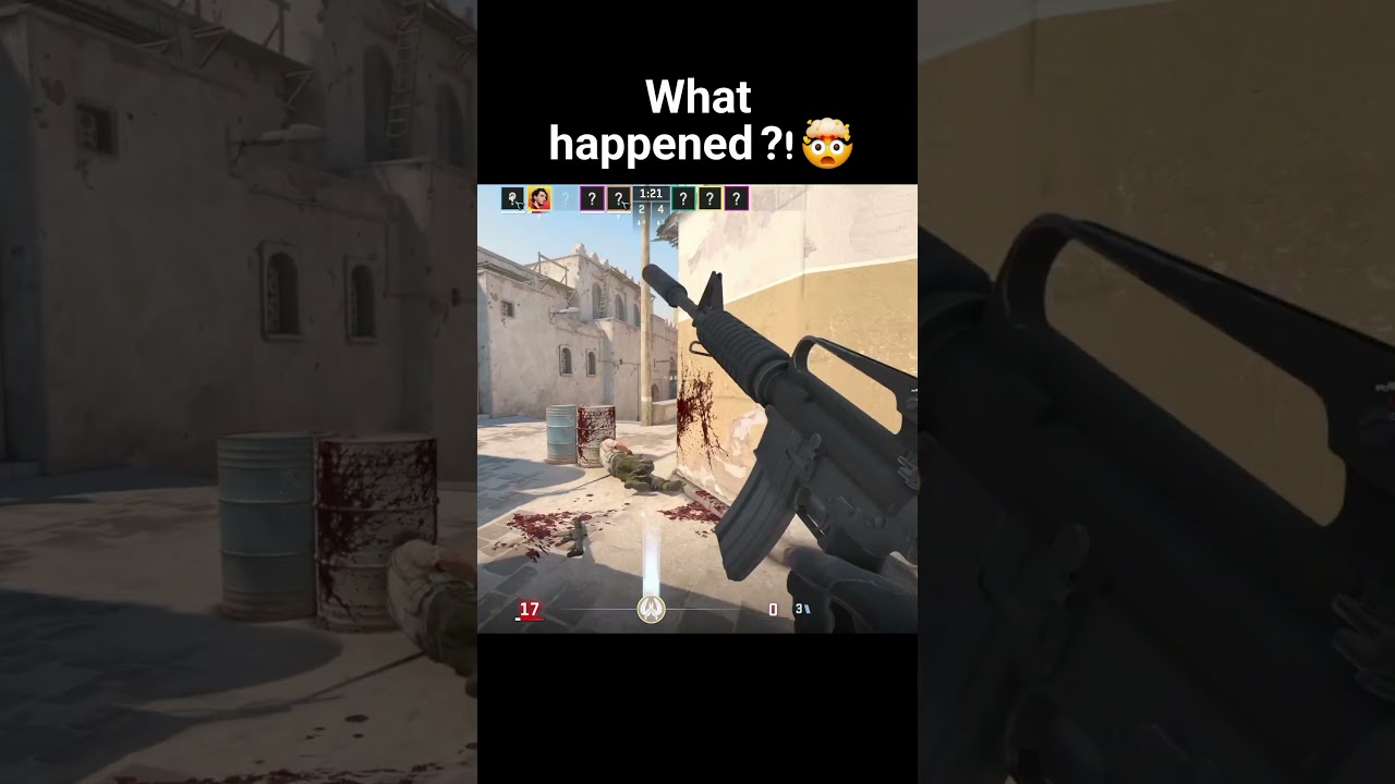CS2 Famous Bug ? 🤯 What Happened ? 😧 #cs2 #counterstrike2 #game #fun #shorts