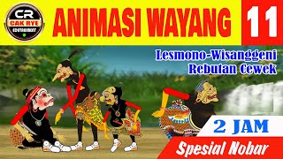 (Full Seri) Lesmono Wisanggeni Rebutan Cewek || Cak Rye Animasi Wayang
