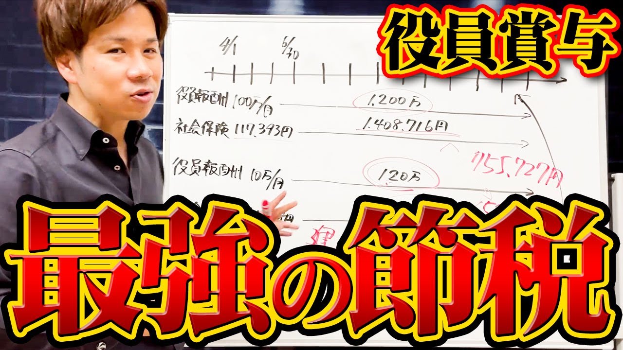 【経営者必見】役員賞与で驚くほどお得な節税方法を徹底解説！