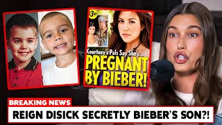 Hailey Bieber Furiously Reacts To Rumors That Justin And Kourtney Have A Son!