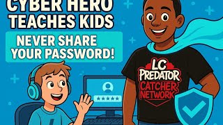 Cyber Hero Teaches Kids: Never Share Your Password! 🔒 | Online Safety for Kids