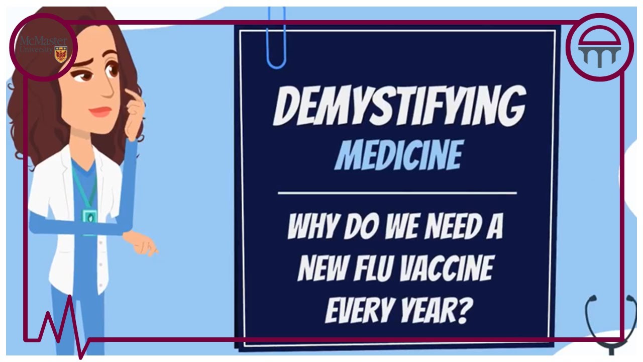 Why do we need a new flu shot every year? - YouTube