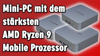 Kraftvoller Geekom A7 Gaming Mini-PC mit AMD Ryzen 9 7940HS - Radeon 780M Windows 11 - Benchmark