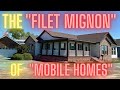 The "filet mignon" of "mobile homes" (THE ONE)! Glamorous custom built modular home tour!