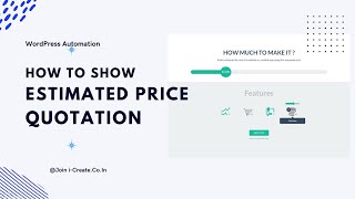 How to Show Estimated Cost, Quotation, and Collect Payment | Instant Quotation Feature for WordPress