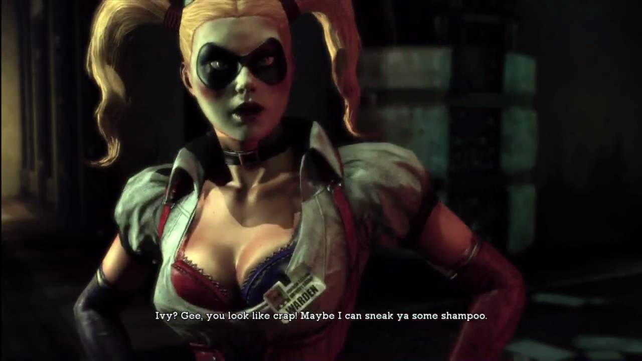 Batman Arkham Asylum: Harley Quinn and Poison Ivy - YouTube