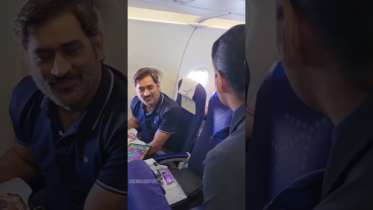 Air hostess saw MS Dhoni proposing her with chocolates 