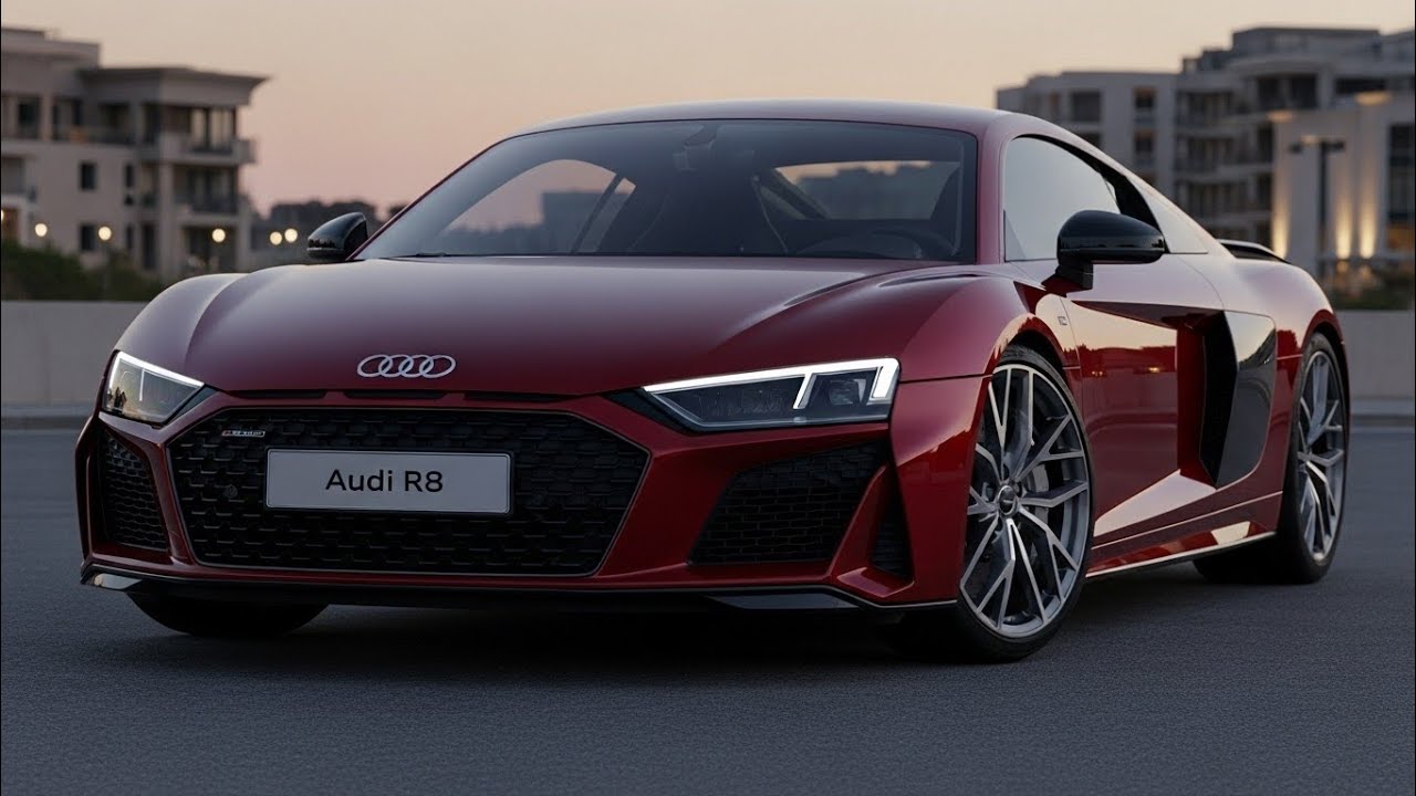 2026 Audi R8 красный суперкар мечты который заставляет сердце биться быстрее