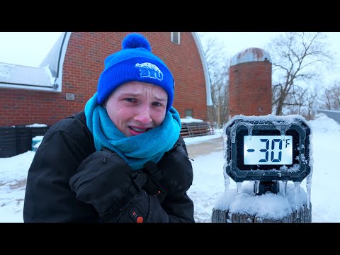 How to stay warm in EXTREME cold!