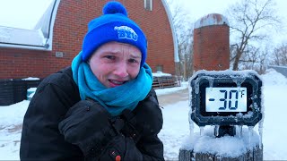How to stay warm in EXTREME cold!