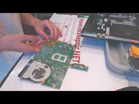 Asus TP500L Laptop power jack repair fix problems broken dc socket input port
