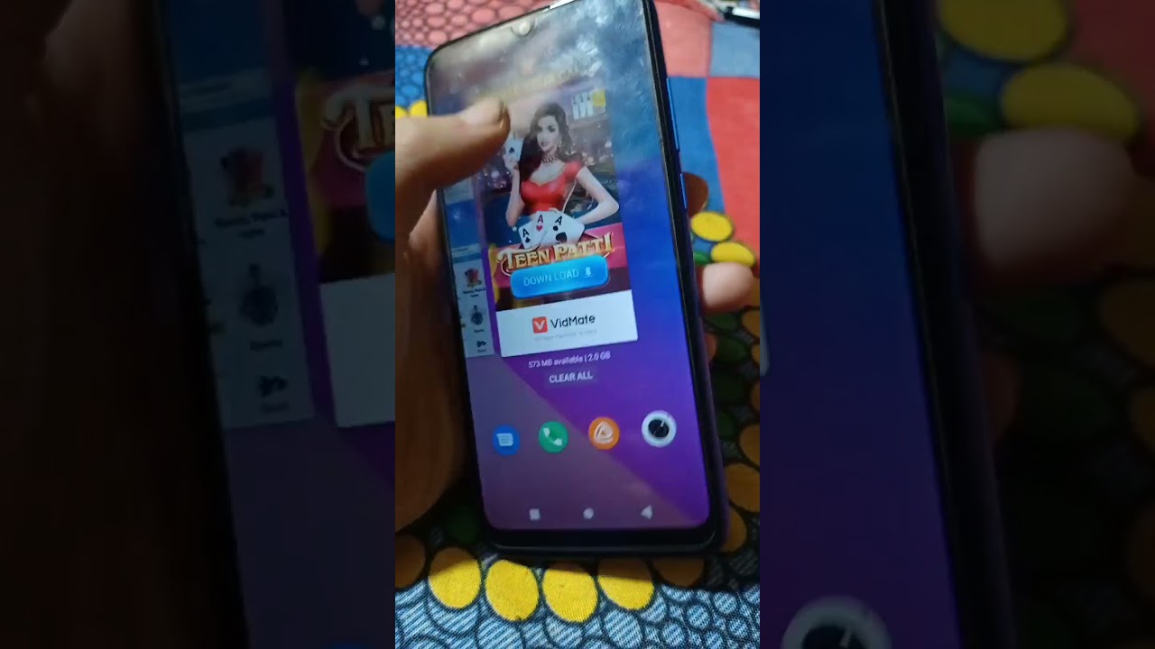 split screen in Gionee max phone
