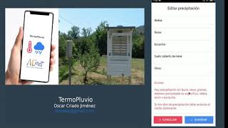 Presentación de la APP TermoPluvio screenshot 3