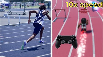 The fastest controller player returns to Roblox Track and Field Infinite