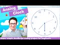 Analog Clock in JavaScript | p5.js in codeguppy
