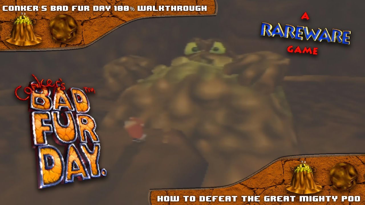 Conker's Bad Fur Day 100 Walkthrough How To Defeat The Great Mighty