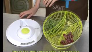 One Touch Automatic Salad Wash'n Spin