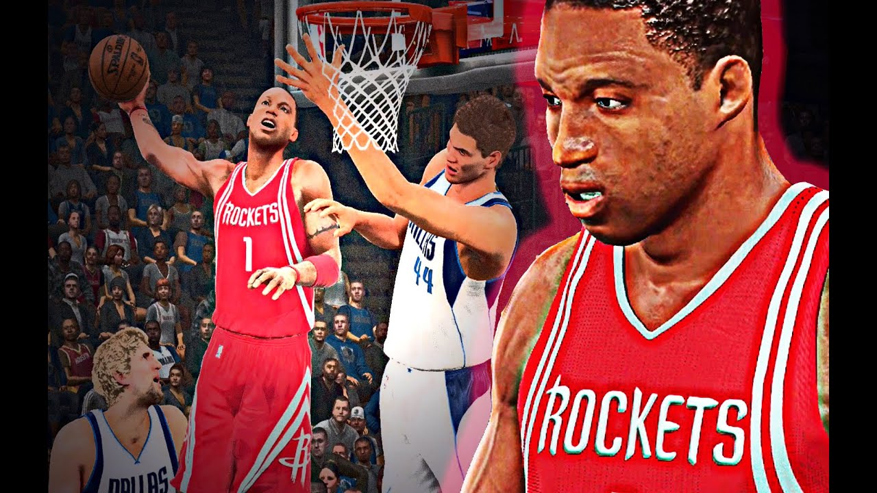 NBA 2K16 Tracy McGrady Dunks on Shawn Bradley YouTube