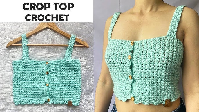 Crochet Ribbed Halter Dress #crochetdress 