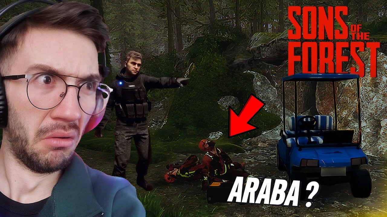 ISSIZ ADA DA ARABA BULDUM ! ASKERİ MAĞARA BULDUM ! | Sons Of The Forest (2.Bölüm)