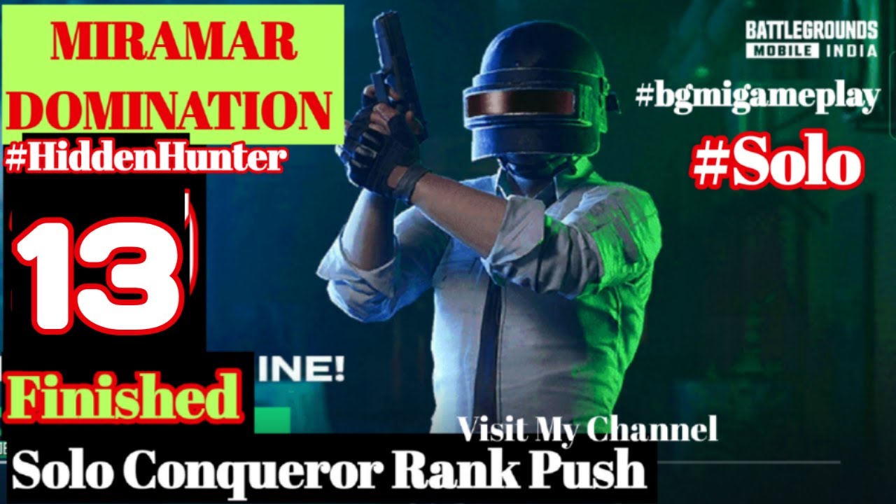 🇮🇳DAY-8🇮🇳 PLATINUM TO CONQUEROR IN BGMI 🔥 SOLO CONQUEROR RANK PUSH C2S6 13 KILLS BGMIGAMEPLAY 