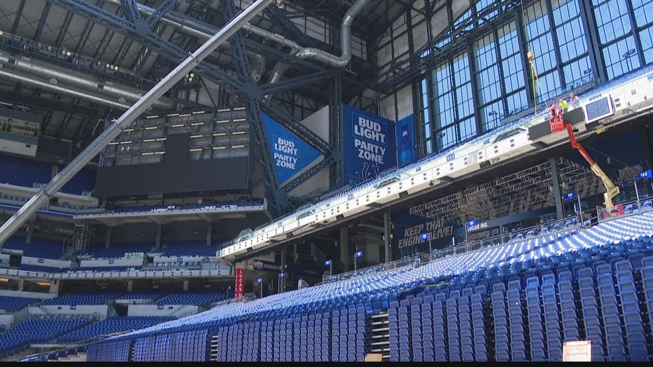 Updates underway at Lucas Oil Stadium YouTube