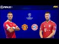 FIFA 22 PS5 - Man United Vs. Bayern Munich - UEFA Champions League - Gameplay & Full match - 4K
