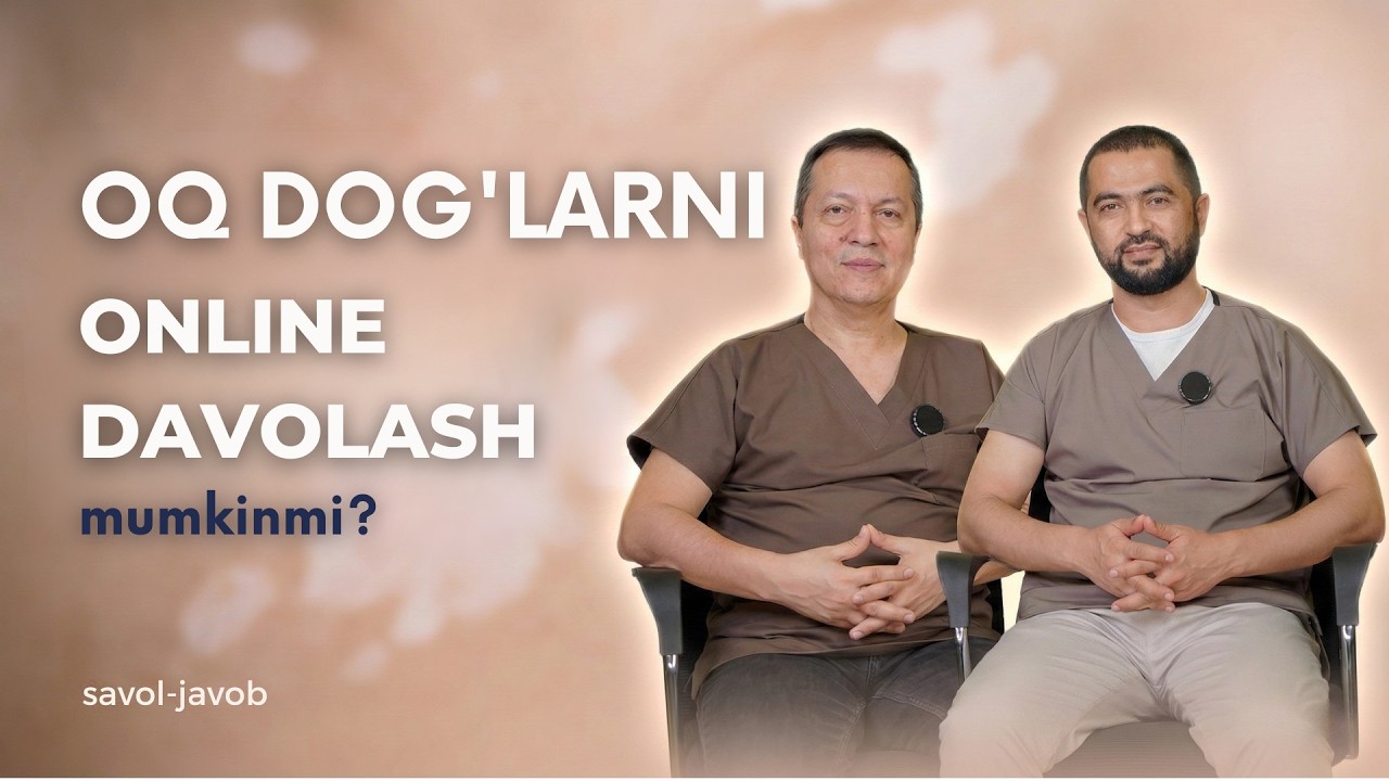 Oq dog'larni online davolash mumkinmi? | Vitiligo kasalli bo'yicha savol-javoblar