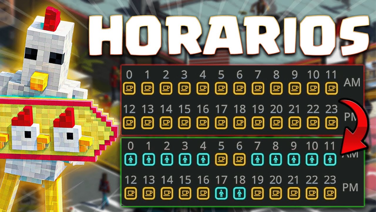✅ COMO HACER LOS MEJORES HORARIOS -  Definitely Not Fried Chicken