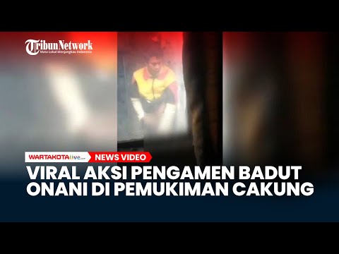 Viral Aksi Pemuda Pengamen Badut Masturbasi di Permukiman Cakung