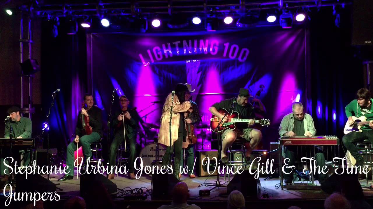 Stephanie Urbina Jones with Vince Gill and The Time Jumpers - YouTube
