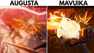 Augusta VS Mavuika💀 || Augusta Official Gameplay!!