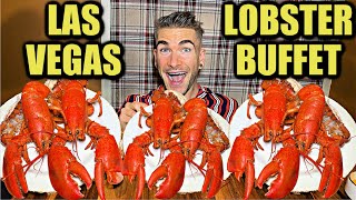 'GET HIM OUT' ALL YOU CAN EAT LOBSTER BUFFET! IT'S ONLY $65?! | The ONLY LAS VEGAS LOBSTER BUFFET