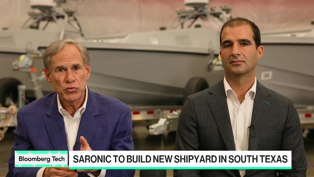 Texas Governor Abbott, Saronic CEO on Floods, Shipyard Plans Texas Governor Abbott, Saronic CEO on Floods, Shipyard Plans