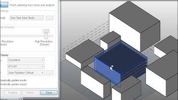 Autodesk Vasari Solar Radiation