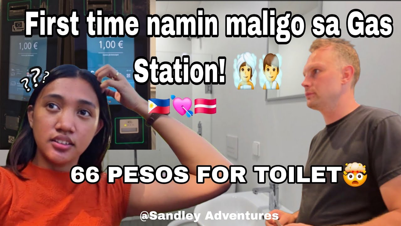 В первый раз мы приняли душ на заправке и заплатили 66 песо за туалет?🤯‼️@SandleyAdventures