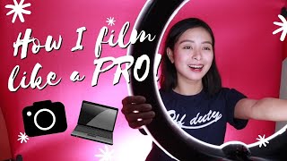 BASIC SET UP FOR VLOGGING! Paano ako mag-FILM? (EQUIPMENTS, CAMERA & BACKDROPS) | KATH MELENDEZ BASIC SET UP FOR VLOGGING! Paano ako mag-FILM? (EQUIPMENTS, CAMERA & BACKDROPS) | KATH MELENDEZ