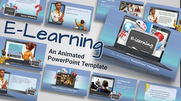Engage & Connect: The Ultimate Animated E-Learning PowerPoint for Online Teaching!