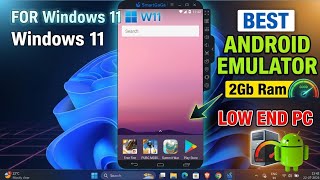SmartGaGa Emulator for Low RAM PC & Laptop (2GB RAM) | Best Android Emulator for Windows 11 (2026)