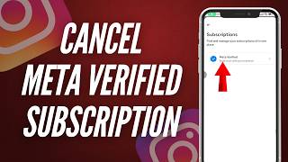 How To Cancel Instagram Meta Verified Subscription in SECONDS!