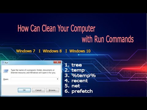 How Can Clean Your Computer with Run Commands - YouTube