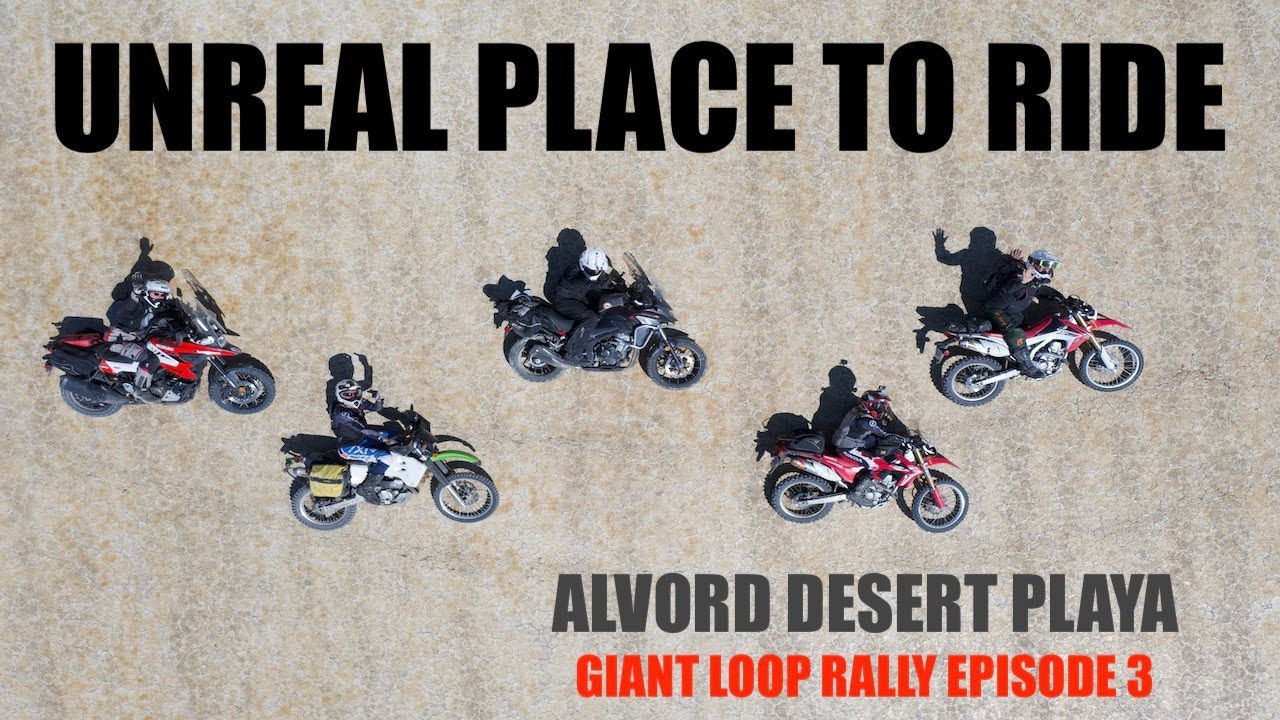 GIANT LOOP RALLY 2023 - PART 3 - The Alvord Desert Playa - YouTube