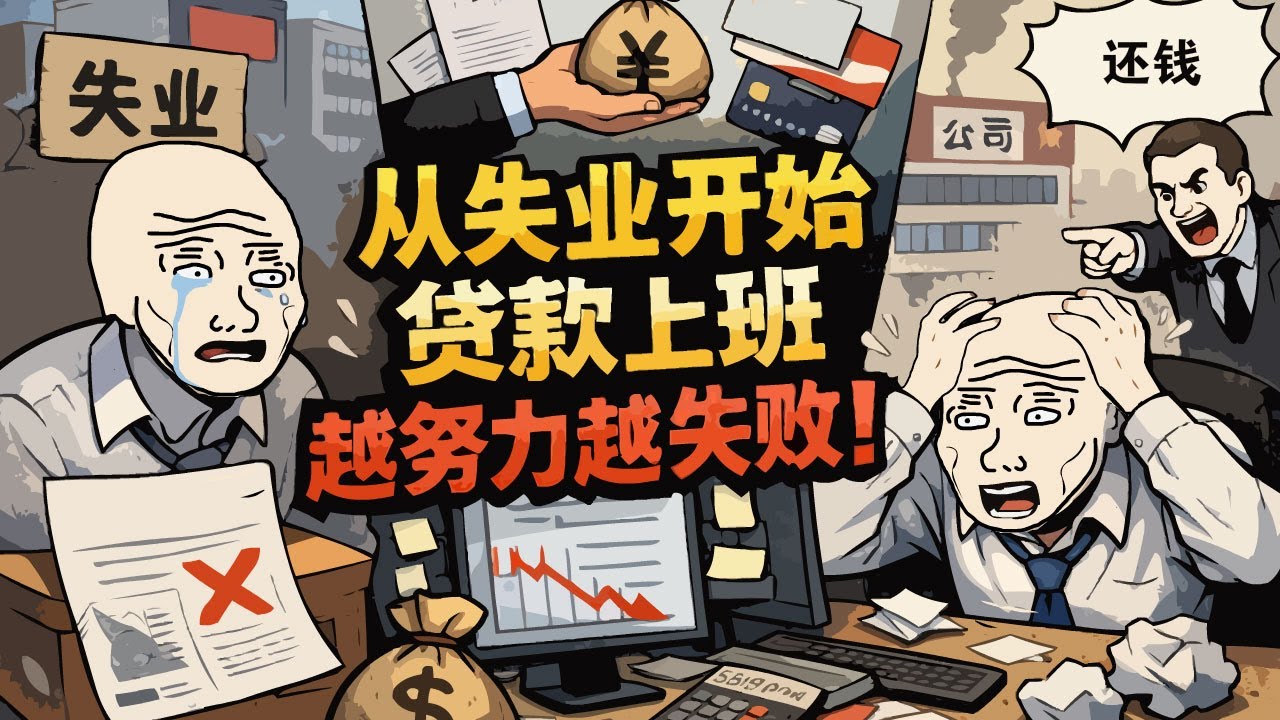 从失业开始，贷款上班，越努力越失败！