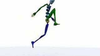motion capture data  Fighting -Knee Kick-