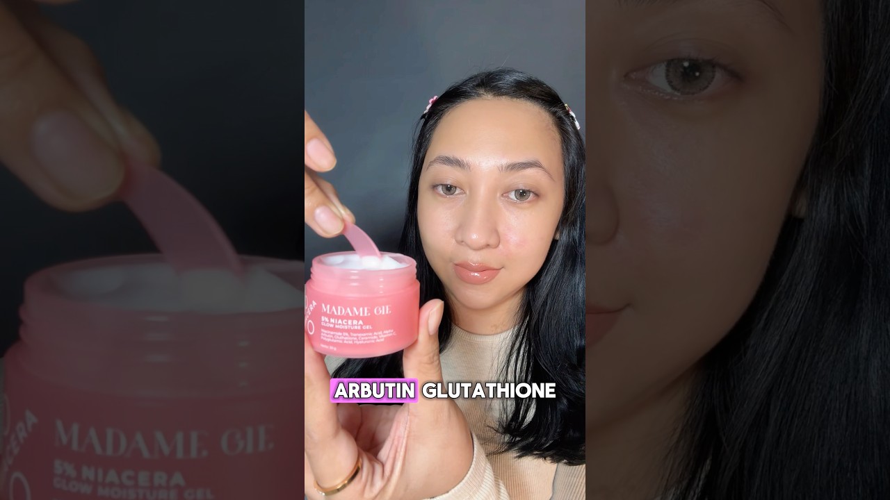 14 hari rutin pakai Madame Gie 5% Niacera Glow Moisture Gel, kulit lebih lembap & tampak lebih cerah