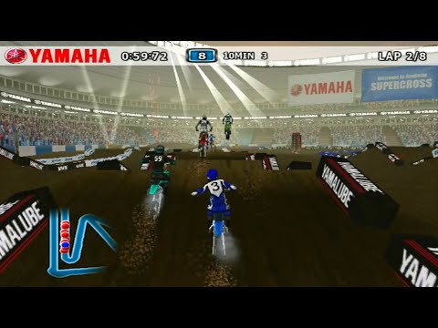 Yamaha Supercross ... (Wii) Gameplay