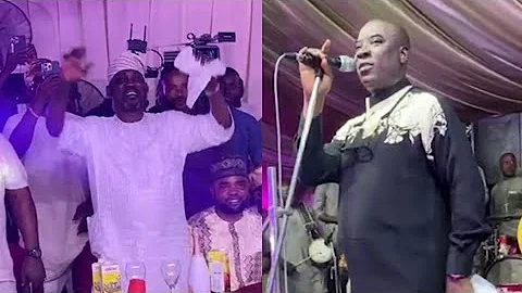 MOMENT K1 D ULTIMATE WASIU AYINDE PRAY FOR OGANLA PASUMA & OTHERS FUJI ARTIST ON STAGE LATEST SHOW 