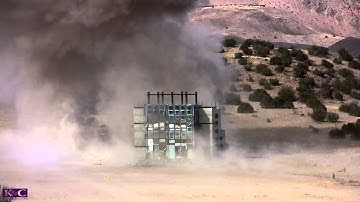 K&C: (Real Time Video) Test of Blast Resistant Curtain Wall System