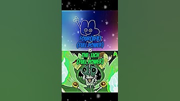 Four(BFB) vs the lich            #BFB #THELICH #ADVENTURETIME